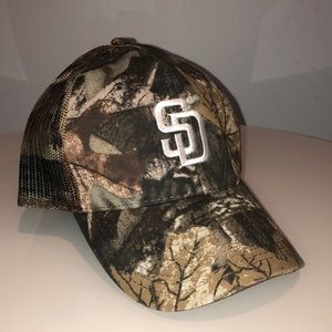San Diego Padres RealTree Trucker Hat